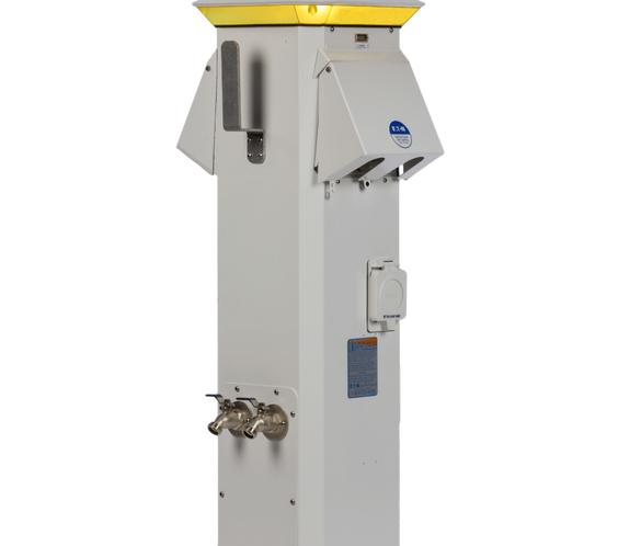 Lighthouse Power Pedestal Stainless Steel 50A/30A/20A