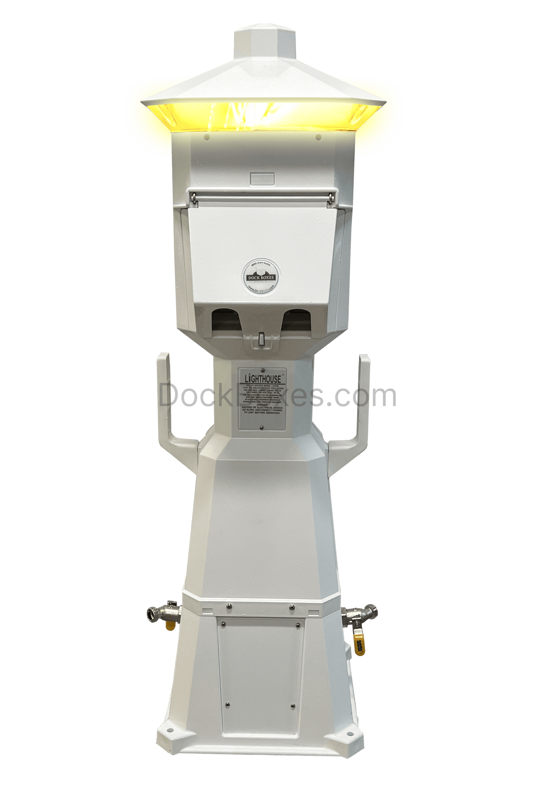 Lighthouse Power Pedestal two-sided