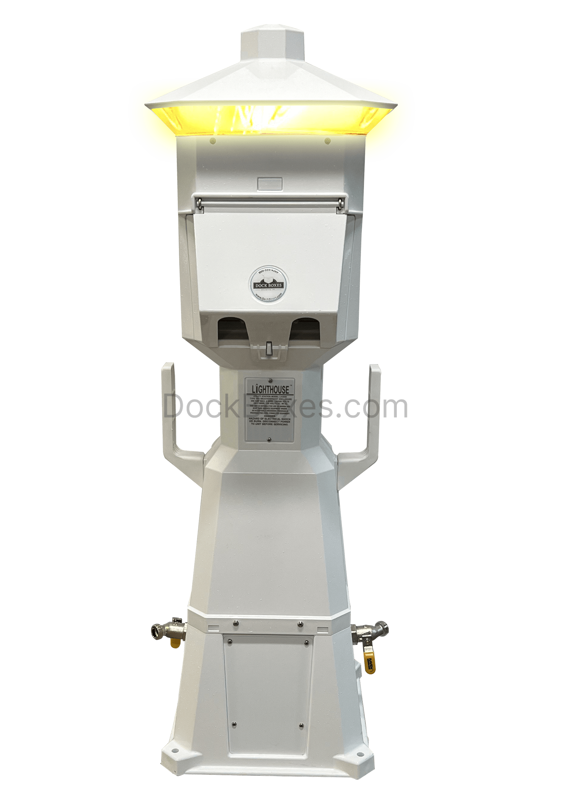 Lighthouse Power Pedestal two-sided