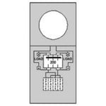 M281C1P6H Midwest 200 Amp Manufactured Home Pedestal - Ring Type - Outdoorsiness