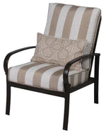 Madison Aluminum Commercial Outdoor Patio Sofa - Outdoorsiness