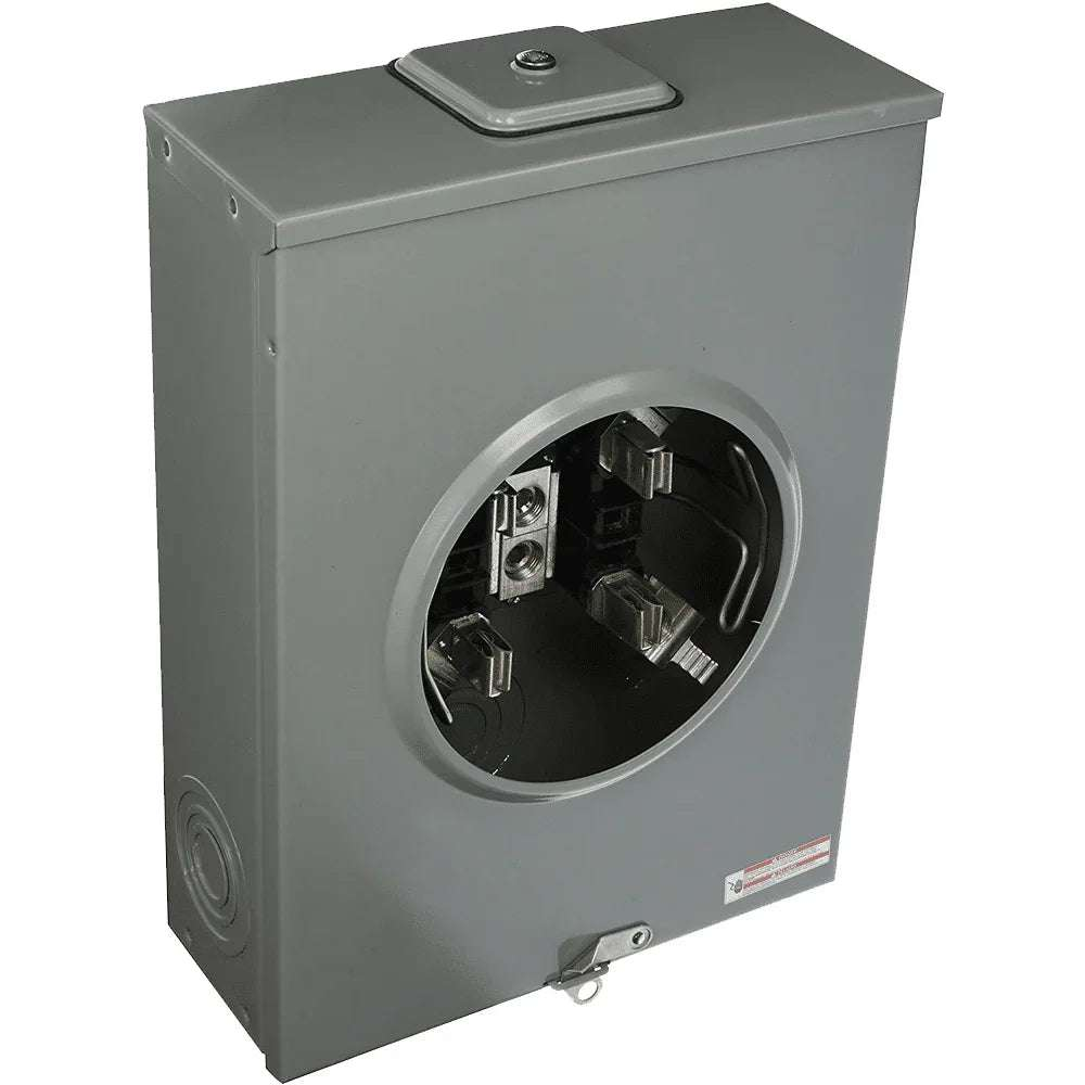 Midwest 200 Amp Ringless Meter Socket – Overhead & Underground Feed, NEMA 3R - Outdoorsiness
