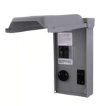 Midwest 30/20 Amp RV Receptacle W/ 20A GFCI - U041C010 - Heavy Duty - Outdoorsiness