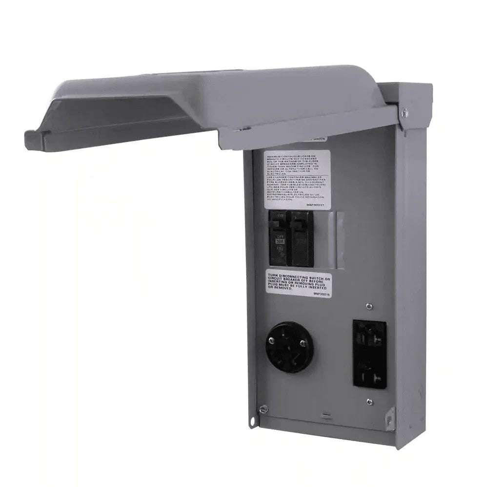 Midwest 30/20 Amp RV Receptacle W/ 20A GFCI - U041C010 - Heavy Duty - Outdoorsiness