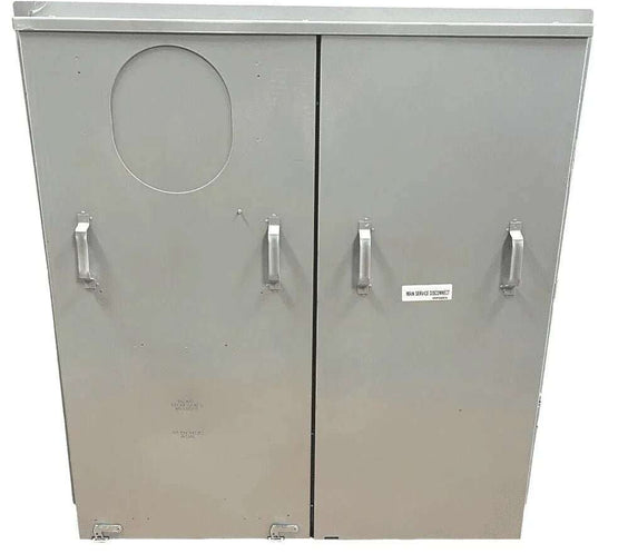 Midwest 400 Amp Ring Type All-In-One Load Center House Panel – 8/8 Distribution, 120/240V - Outdoorsiness