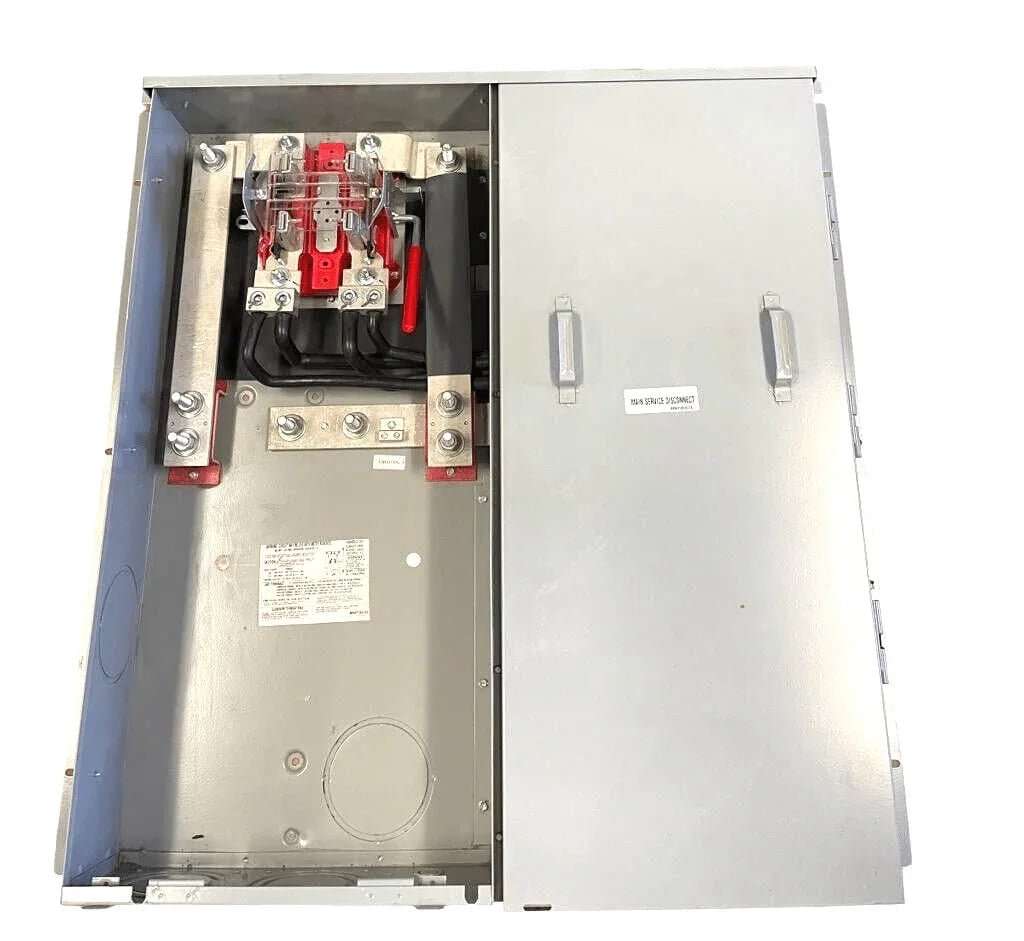 Midwest 400 Amp Ring Type All-In-One Load Center House Panel – 8/8 Distribution, 120/240V - Outdoorsiness