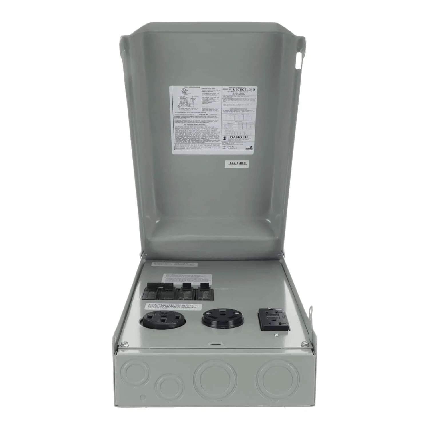 Midwest 50/30/20 amp Unmetered surface box U075CTL010 - Loop Lug - Outdoorsiness