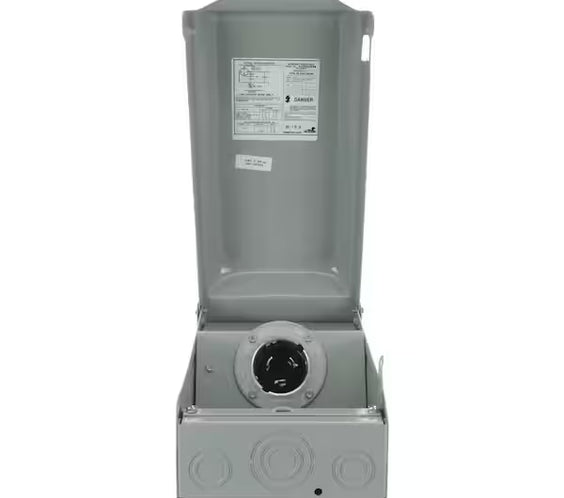 Midwest U050N Twist Lock Power Inlet Cul 5X7 50A 120/240V 14-50R