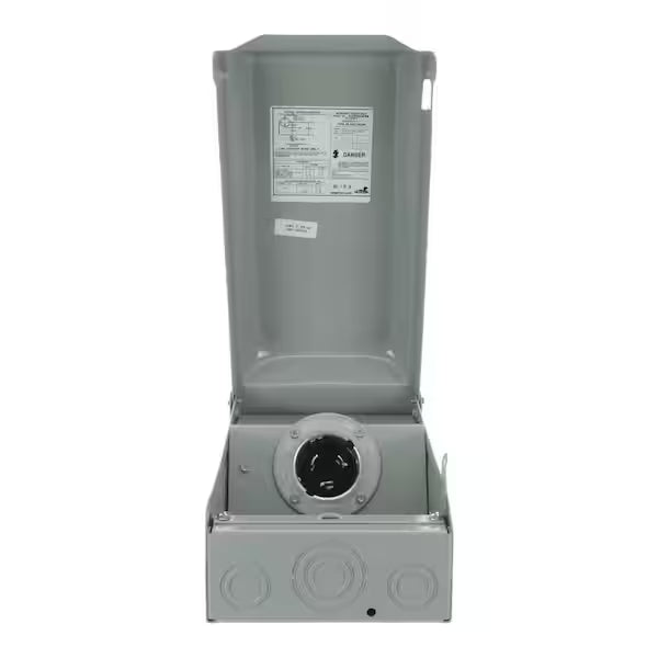 Midwest U050N Twist Lock Power Inlet Cul 5X7 50A 120/240V 14-50R