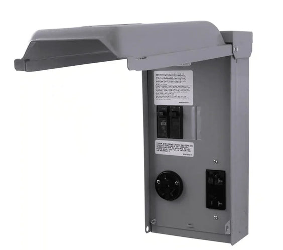 Midwest 30/20 Amp RV Receptacle  W/ 20A GFCI - U041C010 - Heavy Duty