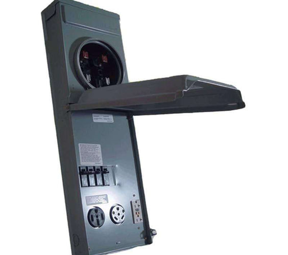 MIDWEST R075C010 100A SURFACE 50amp 30amp and 20amp GFCI Ringless - Metered - Outdoorsiness