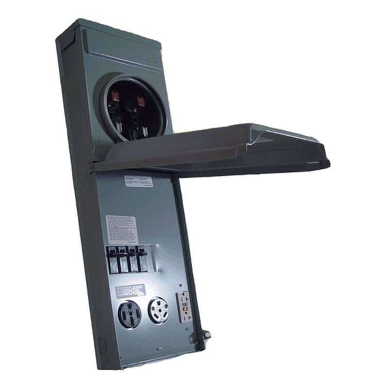 MIDWEST R075C010 100A SURFACE 50amp 30amp and 20amp GFCI Ringless - Metered - Outdoorsiness