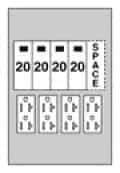 Midwest U014C010 100A Surface Unmetered - 4x 120v, 20A GFCI Outlets - Outdoorsiness
