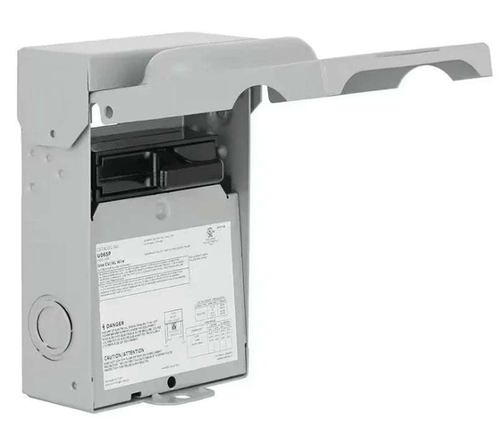 Midwest U065P 60A Ac Non-Fused 240-Volt Steel N3R - AC Disconnect - Outdoorsiness