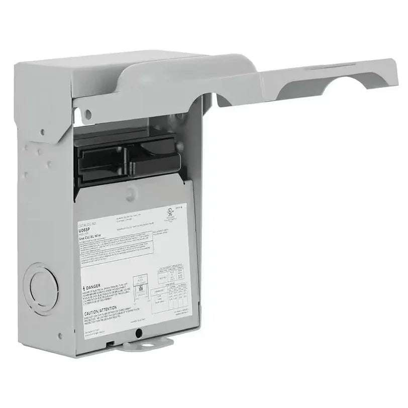 Midwest U065P 60A Ac Non-Fused 240-Volt Steel N3R - AC Disconnect - Outdoorsiness