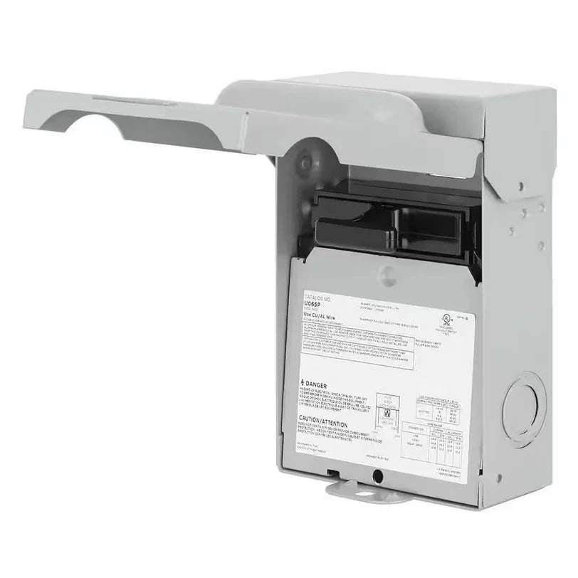 Midwest U065P 60A Ac Non-Fused 240-Volt Steel N3R - AC Disconnect - Outdoorsiness
