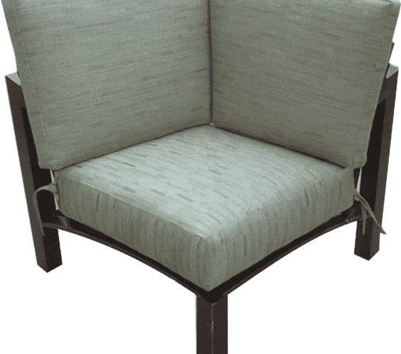Millennium Cushion Armless Lounge Sectional Couch - Deep Seating - Outdoorsiness