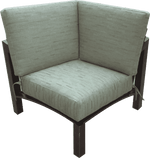 Millennium Cushion Armless Lounge Sectional Couch - Deep Seating - Outdoorsiness