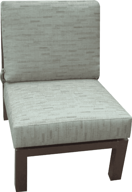 Millennium Cushion Armless Lounge Sectional Couch - Deep Seating - Outdoorsiness