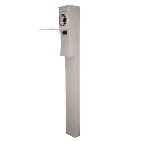 M281C1P6H Midwest 200 Amp Manufactured Home Pedestal - Ring Type