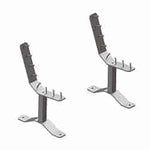 Multi Pedestal Wooden Park Bench - Frame Kit - Outdoorsiness