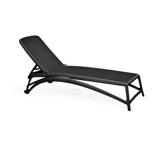 Nardi Atlantico Adjustable Commercial Resin Pool Sun Lounger - Outdoorsiness