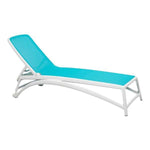 Nardi Atlantico Adjustable Commercial Resin Pool Sun Lounger - Outdoorsiness