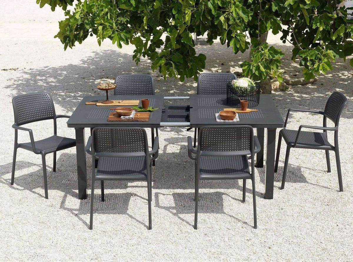 Nardi Bora 9-Piece Dining Set - Outdoorsiness