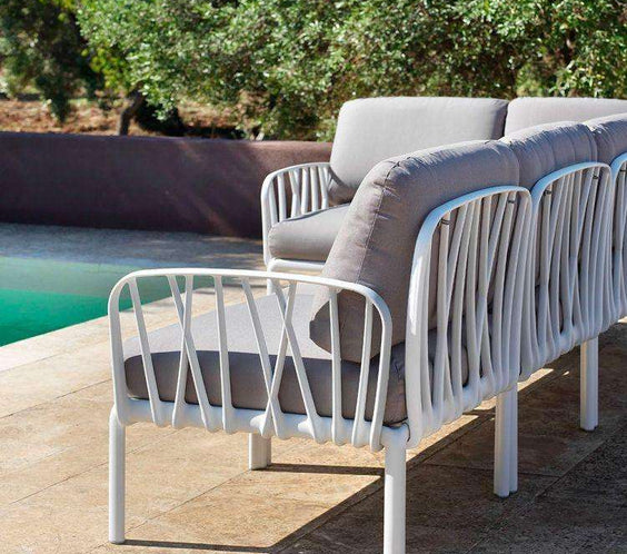 Nardi Komodo 5 Commercial Outdoor Sectional Sofa - Outdoorsiness