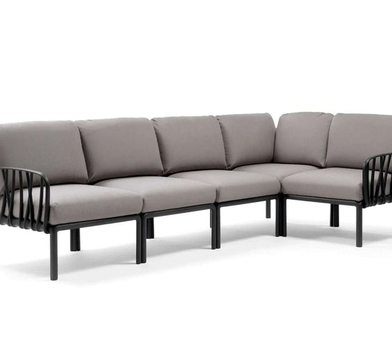 Nardi Komodo 5 Commercial Outdoor Sectional Sofa - Outdoorsiness