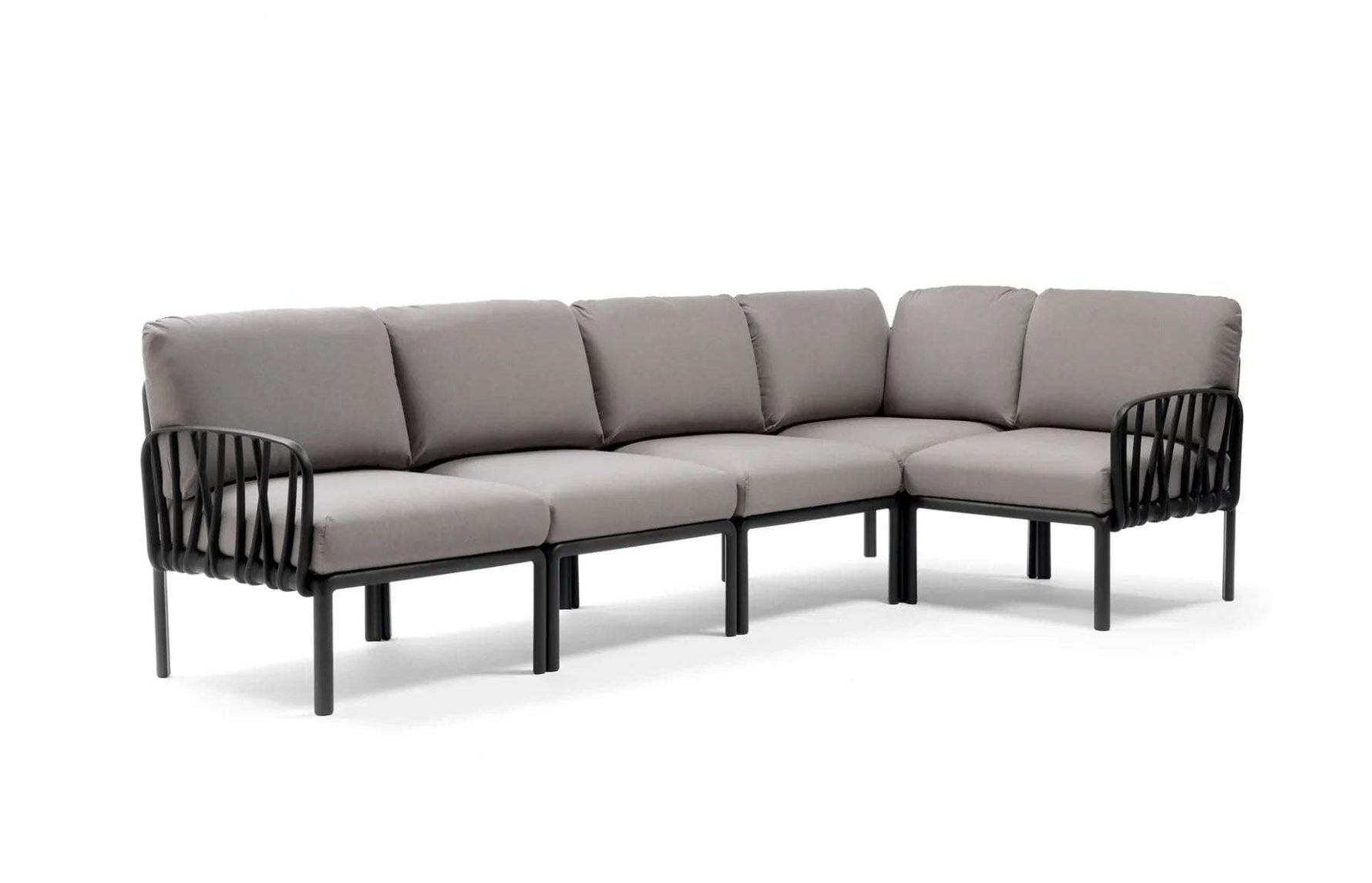 Nardi Komodo 5 Commercial Outdoor Sectional Sofa - Outdoorsiness
