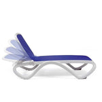Nardi Omega Adjustable Commercial Sling Pool Chaise Lounge - Outdoorsiness