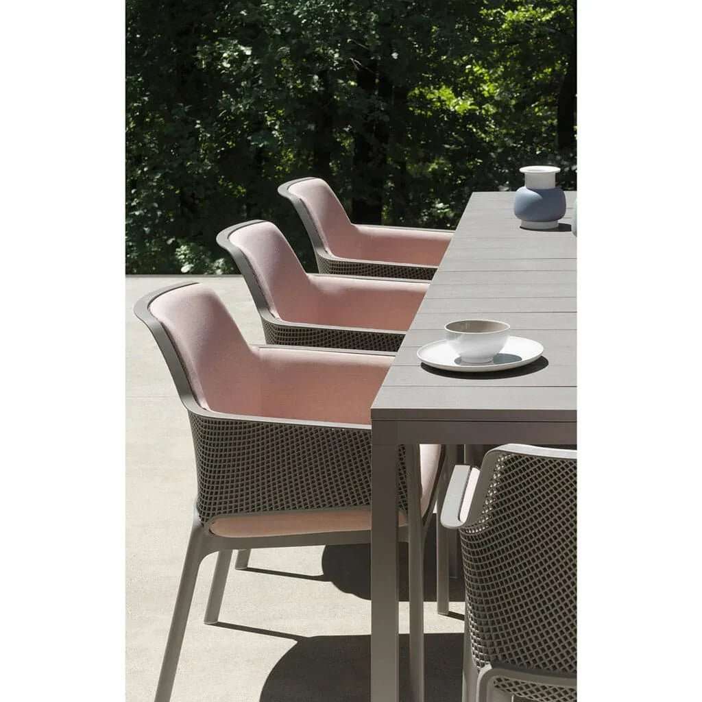 Nardi Rio 83" - 110" Rectangular Extension Dining Table - Outdoorsiness