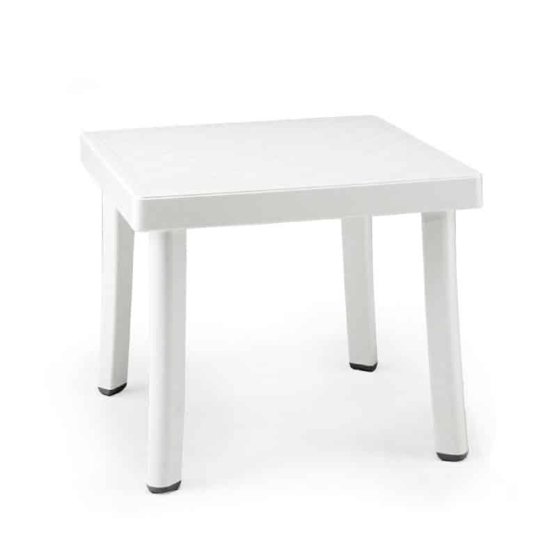 Nardi Rodi Square Commercial Pool Side Table – Resin, Resort Quality - Outdoorsiness