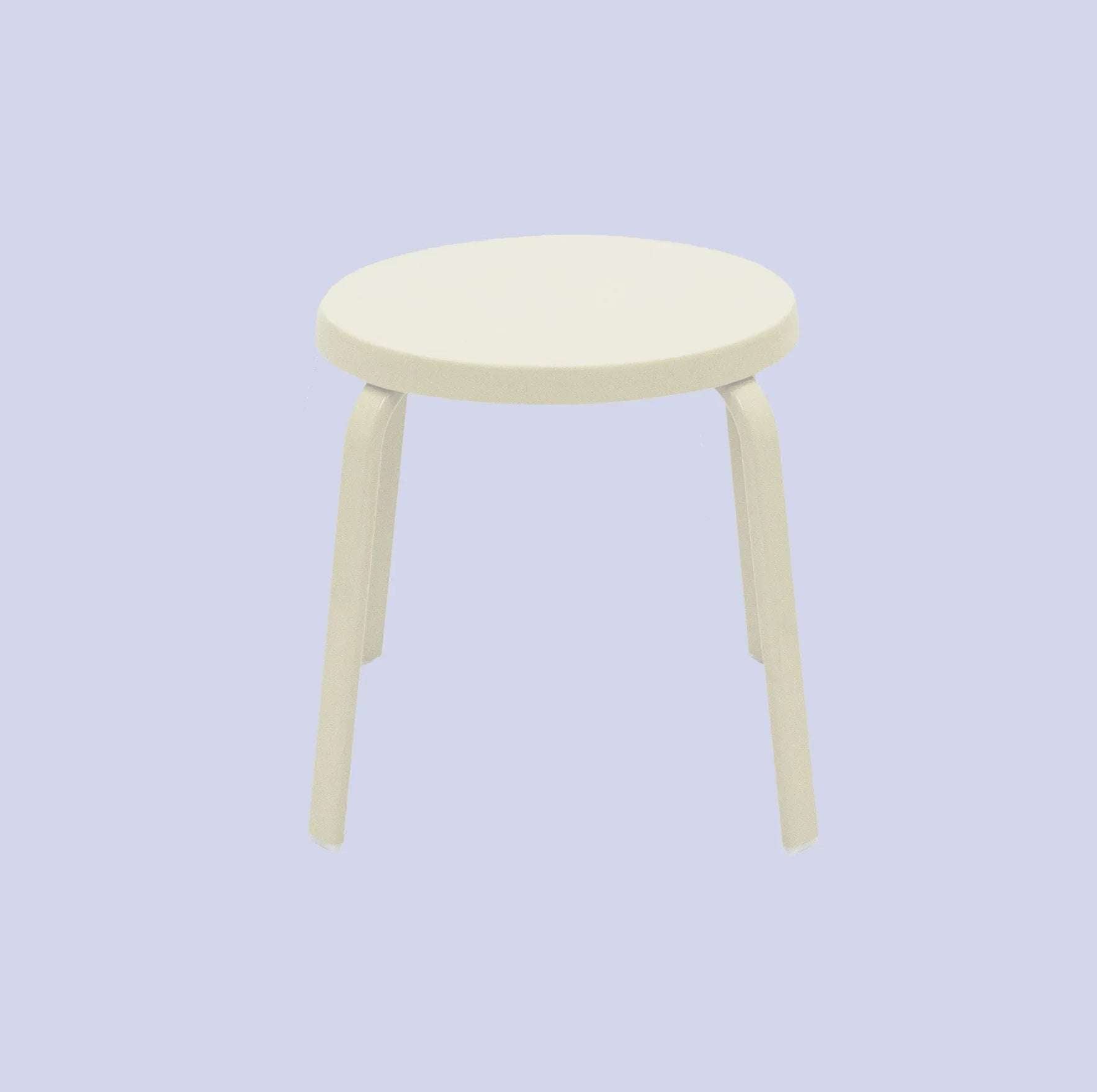 Oasis 18in Round Fiberglass Pool Side Table – Flat Aluminum Tubing Frame - Outdoorsiness