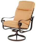 Orleans Aluminum Outdoor Commercial Swivel Dining Chair - Outdoorsiness