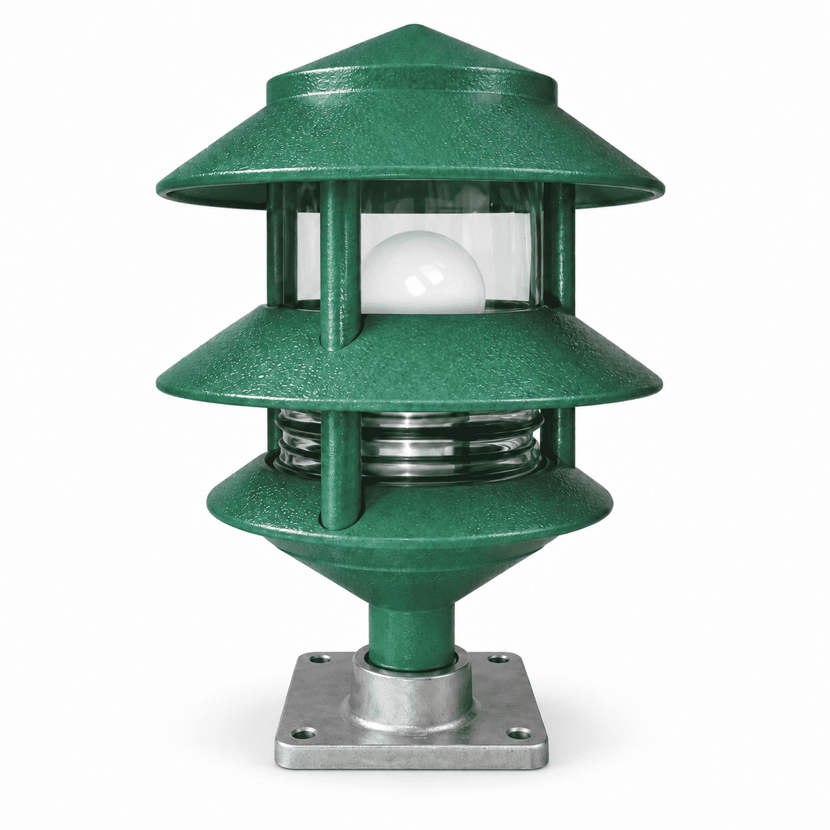 RV Pedestal Pagoda Light Kit — Dusk-to-Dawn LED