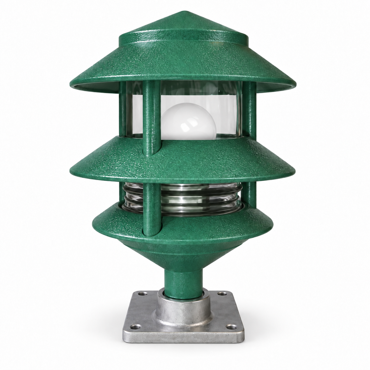 RV Pedestal Pagoda Light Kit — Dusk-to-Dawn LED