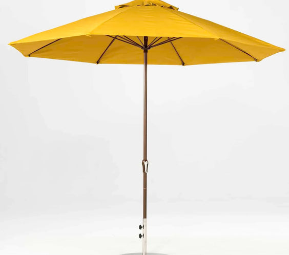 Frankford Monterey 11 ft Market Fiberglass -  NO TILT-  Octagon Crank Umbrella