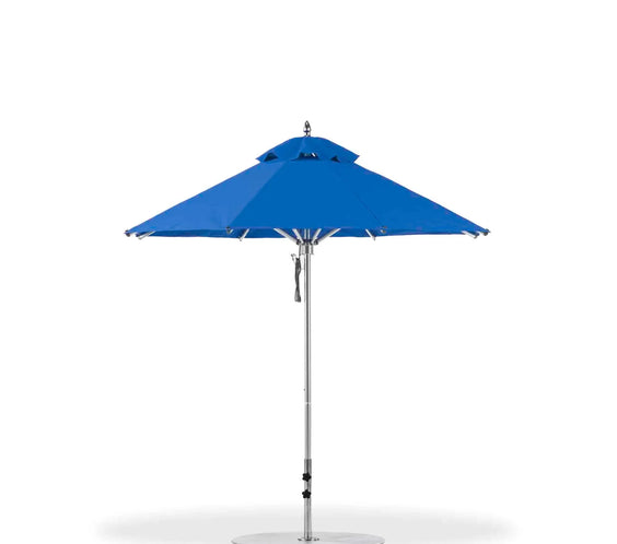 Frankford Greenwich Aluminum 7.5' Octagon Marketplace Umbrella 845CAM