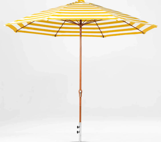 Frankford Monterey 11 ft Market Fiberglass -  NO TILT-  Octagon Crank Umbrella
