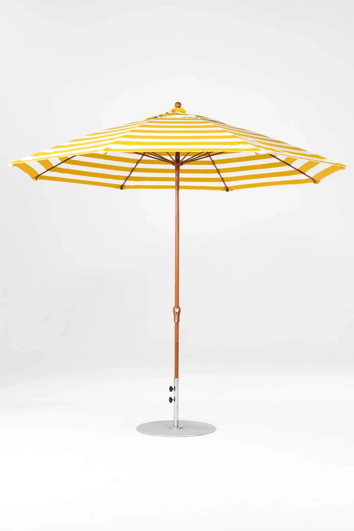 Frankford Monterey 11 ft Market Fiberglass -  NO TILT-  Octagon Crank Umbrella