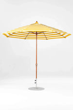 Frankford Monterey 11 ft Market Fiberglass -  NO TILT-  Octagon Crank Umbrella