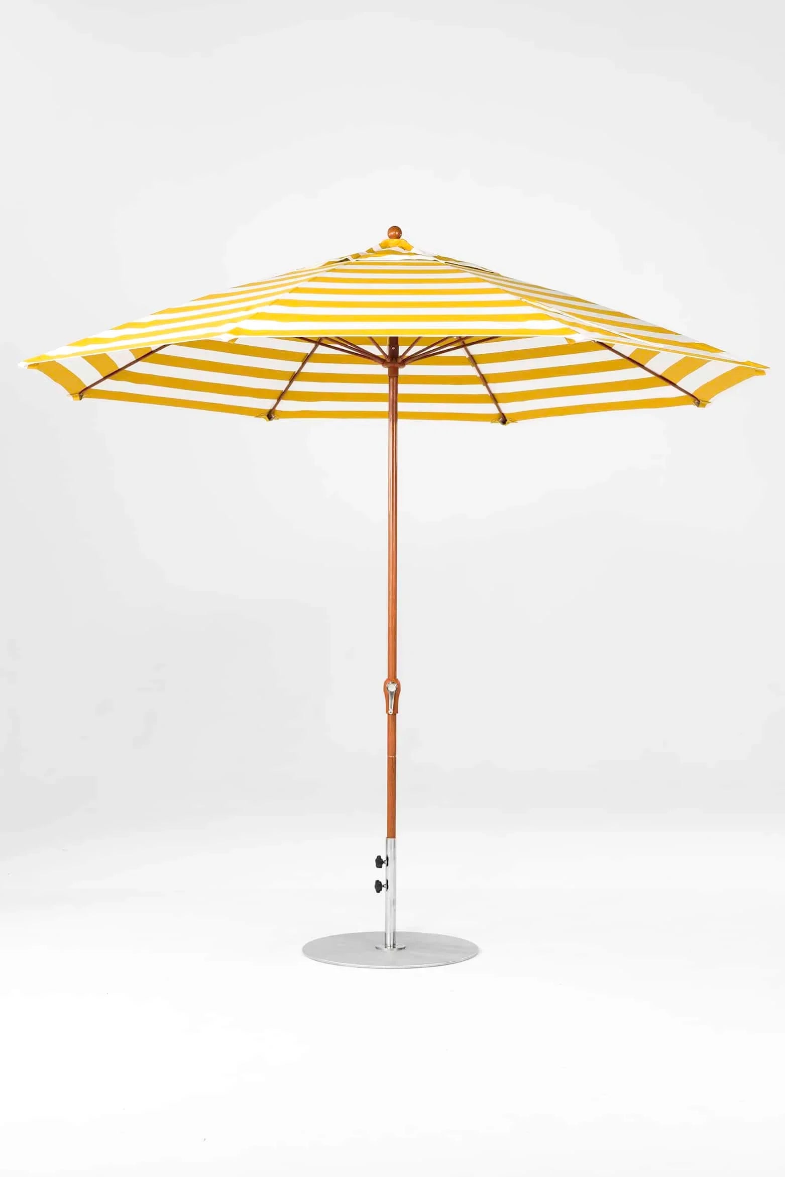 Frankford Monterey 11 ft Market Fiberglass -  NO TILT-  Octagon Crank Umbrella