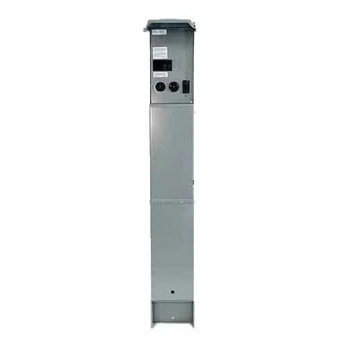 30-30-20 amp GFCI RV Pedestal - Direct Bury