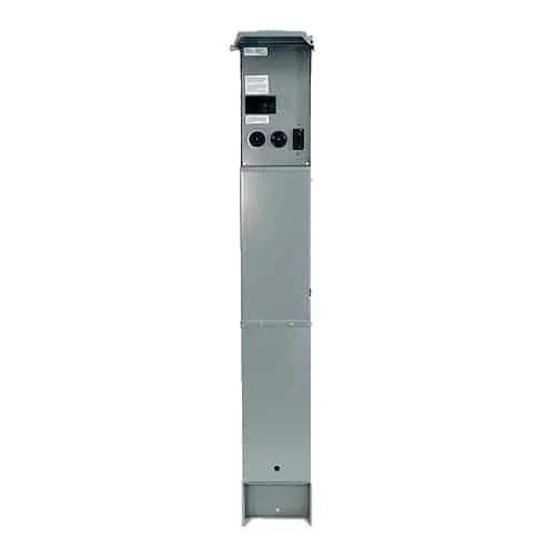 30-30-20 amp GFCI RV Pedestal - Direct Bury