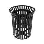32 Gallon Ribbed Wide Top Trash Receptacle 
