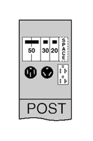 50-30-20 GFCI RV Pedestal - Direct Bury - U075CP6010 - Quantity Discounts