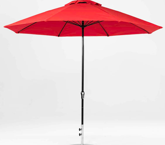 Frankford Monterey 11 ft Market Fiberglass -  NO TILT-  Octagon Crank Umbrella