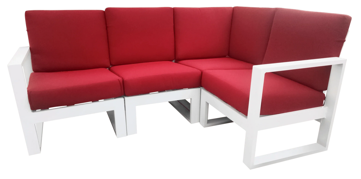 Hurricane Cushion Sectional Couch - Deep Seating